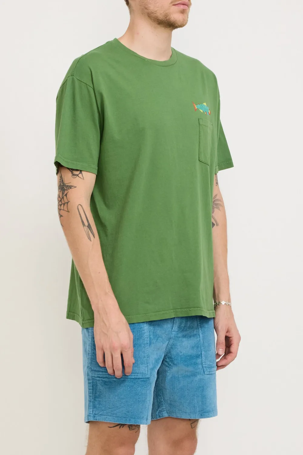 Hot Salmon Green T-Shirt