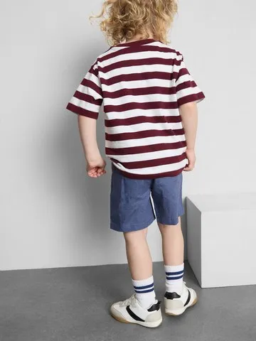 1-9yrs | Pure Cotton Stripe T-Shirt