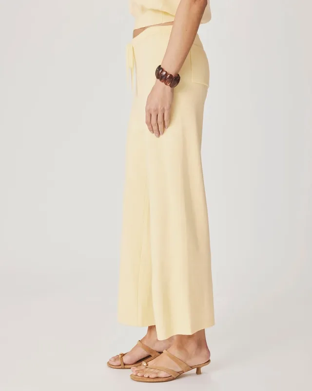 Cropped Knit Pant Pants