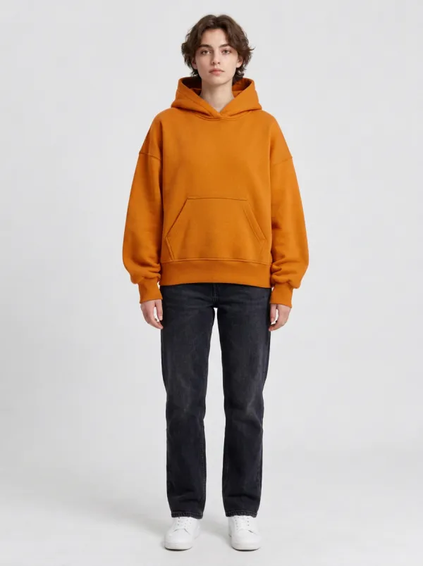 Clean Cut Unisex Casual Hoodie