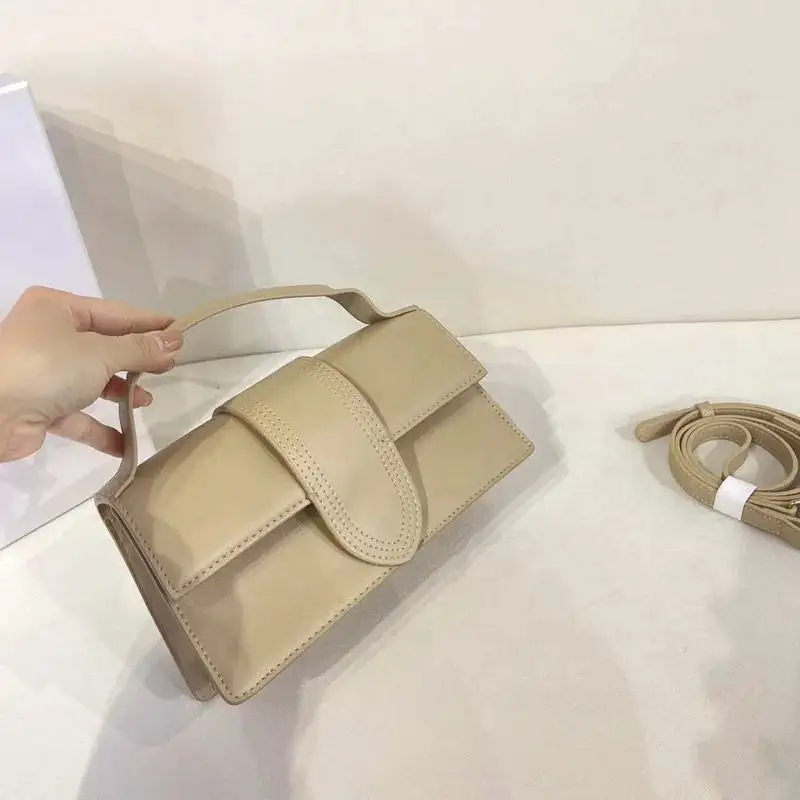 Versatile Designer: Various Handle Square Crossbody Bag