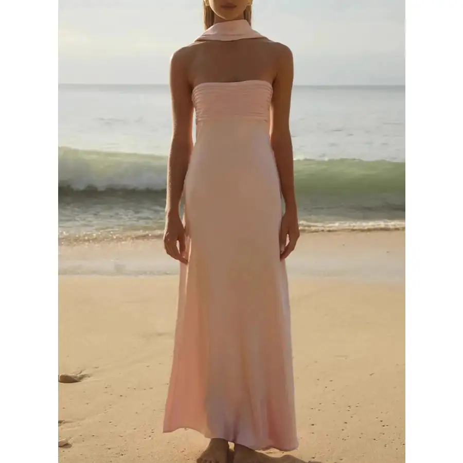 Tube Mermaid Maxi Dress