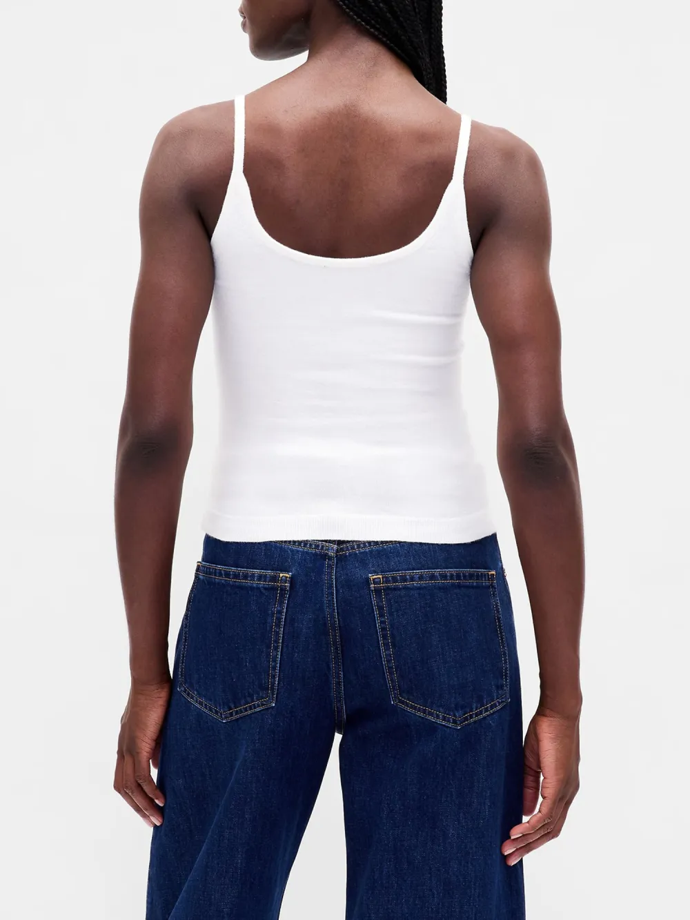 Large Round Neck Short Vest
