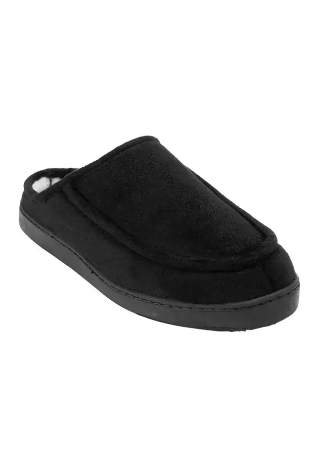 Microsuede Clog Slippers