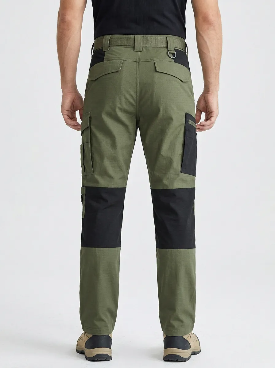 Classic Daily Men's Multi-Pocket Waterproof Tactical Cargo Pants