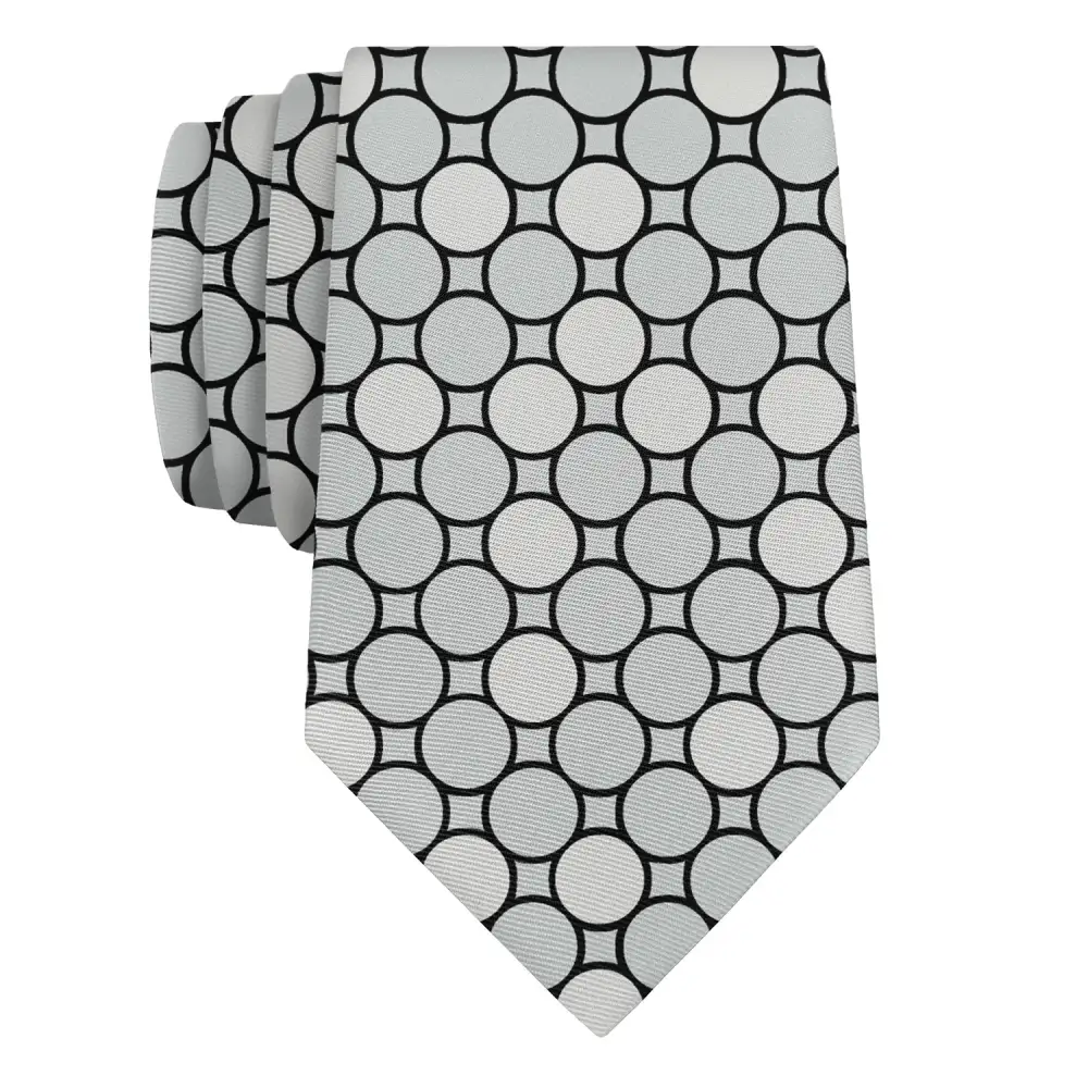 Refined Dot Arrangement Necktie