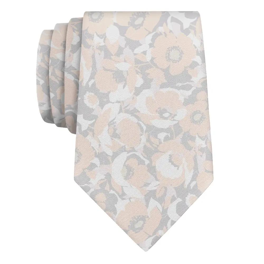 Distinctive Floral Arrangement Necktie
