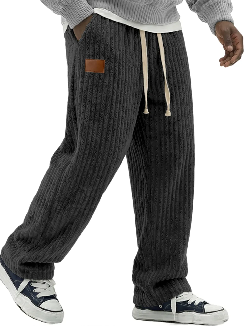 Everyday Corduroy Seamed Detail Pants