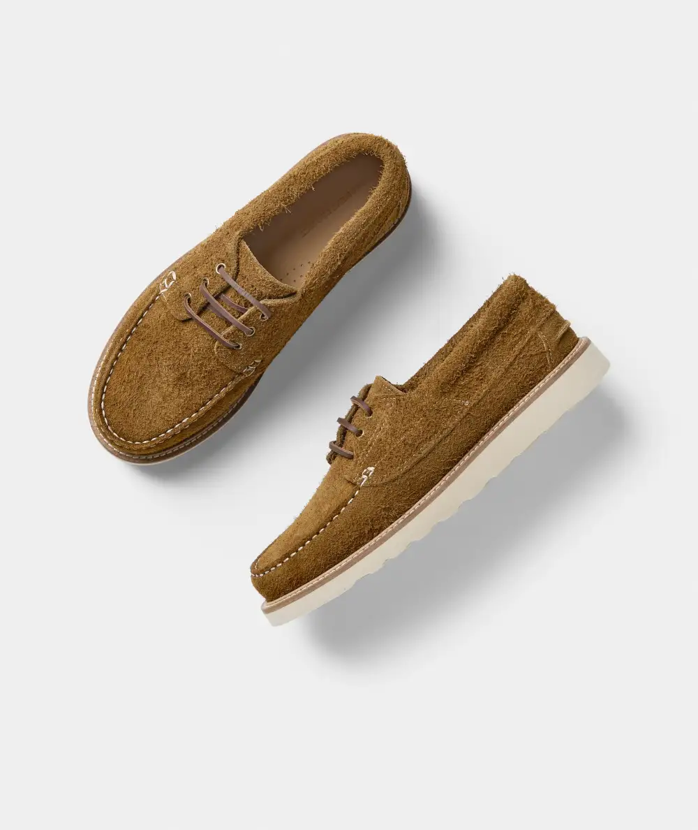 Refined Textured Suede Dress Shoes