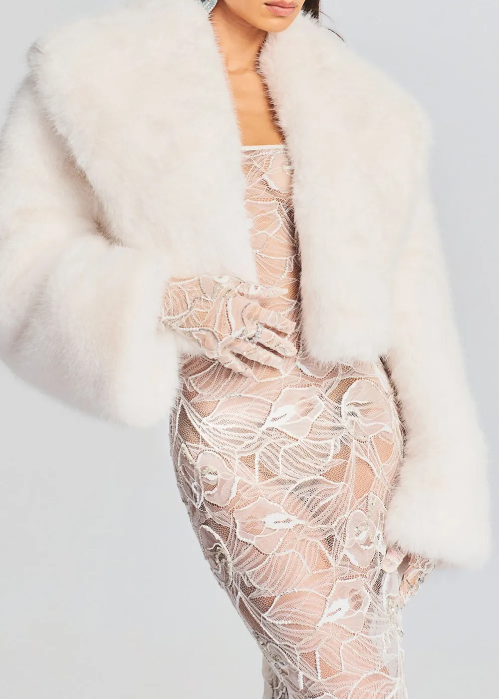 Faux Fur Coat