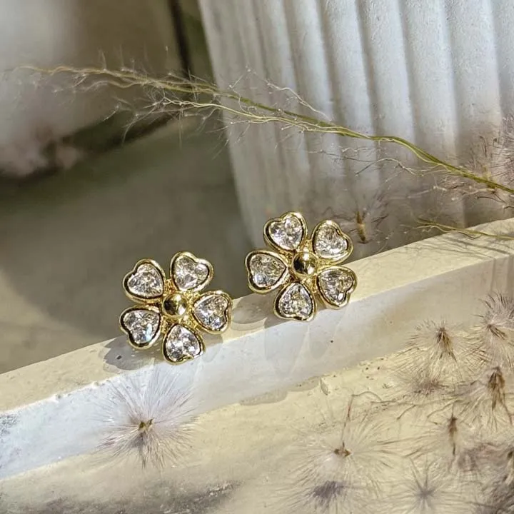 Elegant Clover Earrings