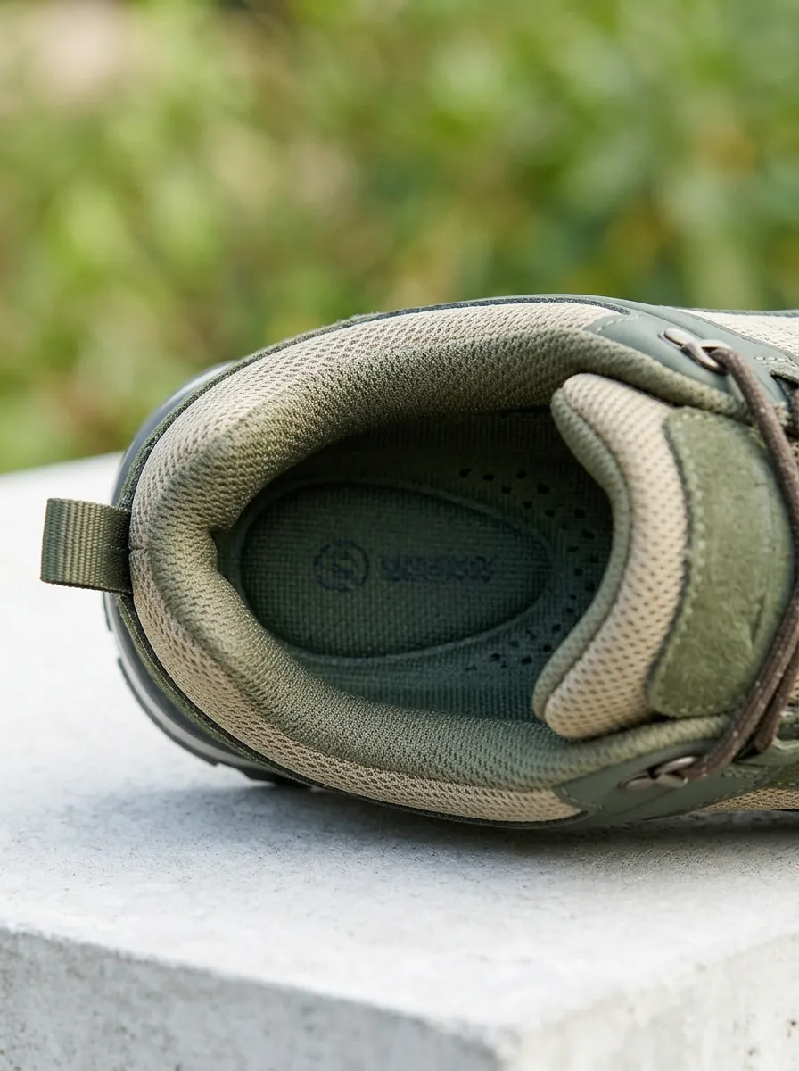Women's Trail Ready Suede Mesh Outdoor Work Shoes