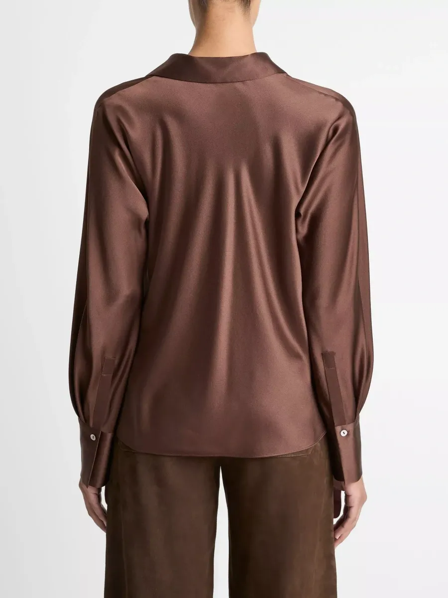 Minimalist Silk Shirt