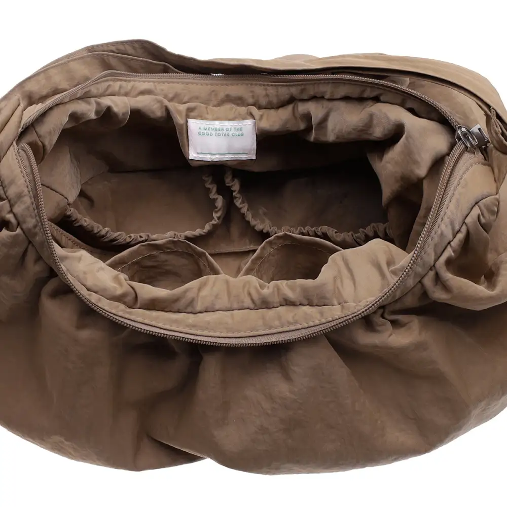 Pocket Front Soft Grain Handbag