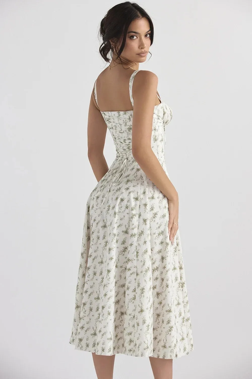6- pack Comfortable Beauty-No underwire-Print Bustier Sundress