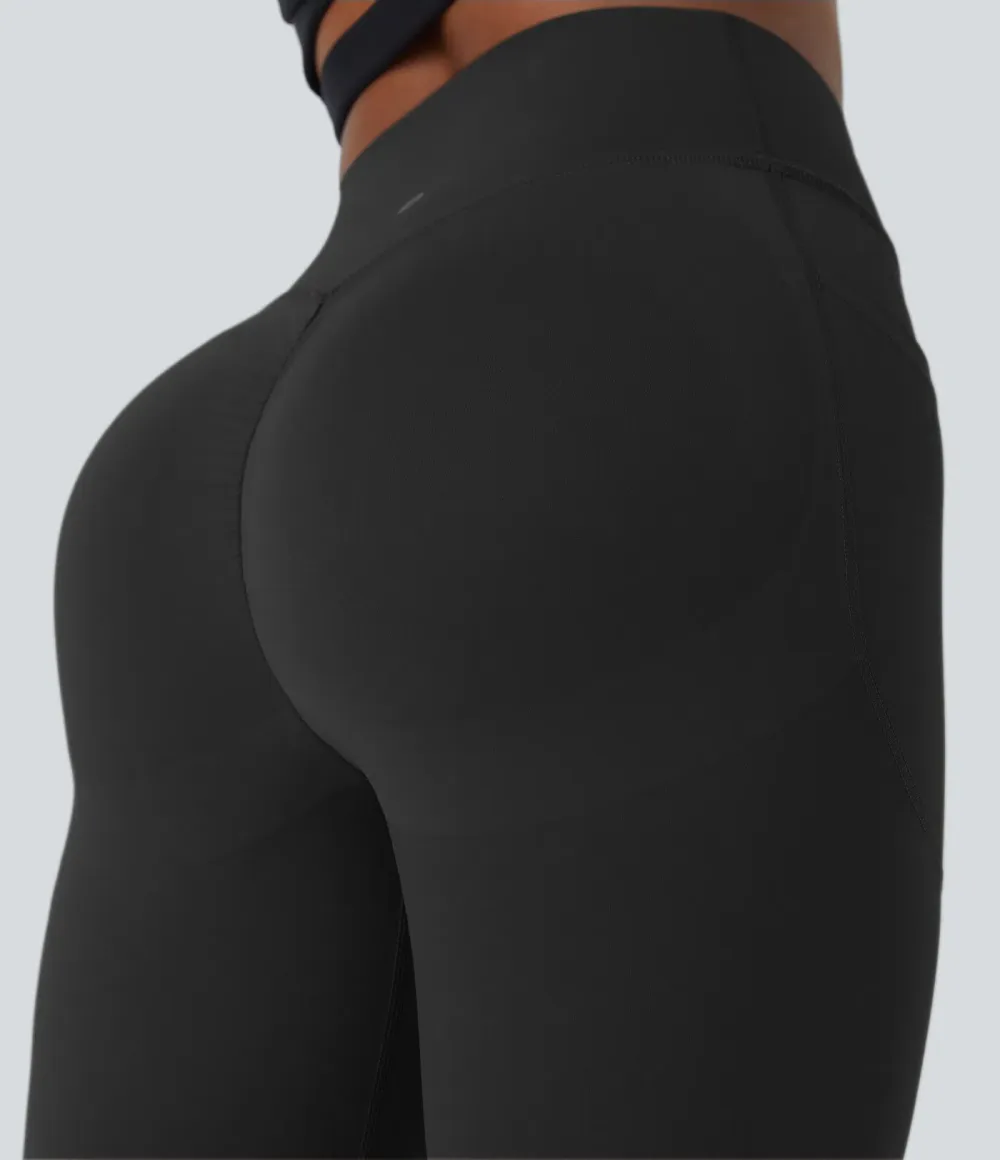  SoCinched High Waisted Scrunch Butt Lifting Tummy Control Side Pocket Shaping Training UltraSculpt Leggings - Stretchy Fit for Women, For Gym & Summer Workouts #Summer