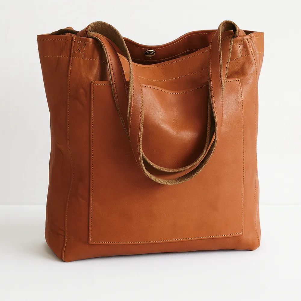 Functional Vintage Spacious Tote Bag