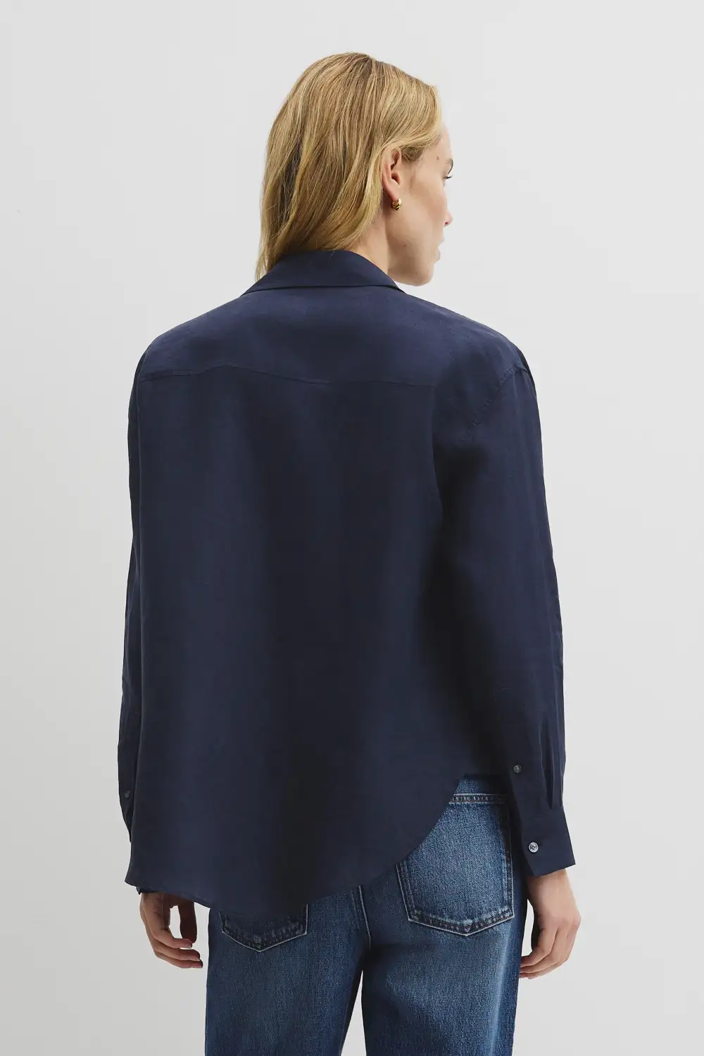 Women's Modern Linen Oversized Shirt