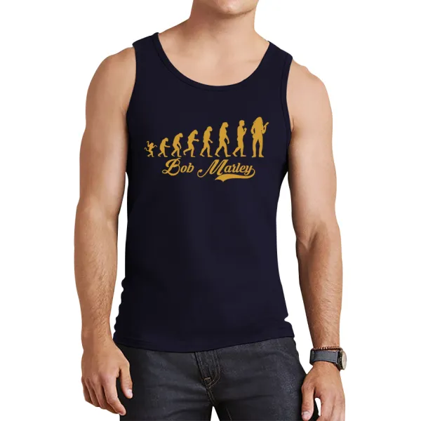 Relaxed Music Note Tank Top