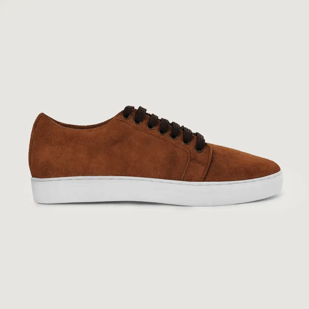 Relaxed Suede Low Top Sneakers
