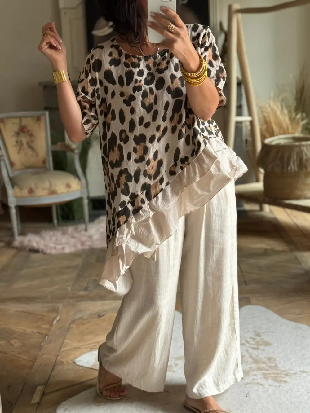 Textured Classic Everyday Blouse