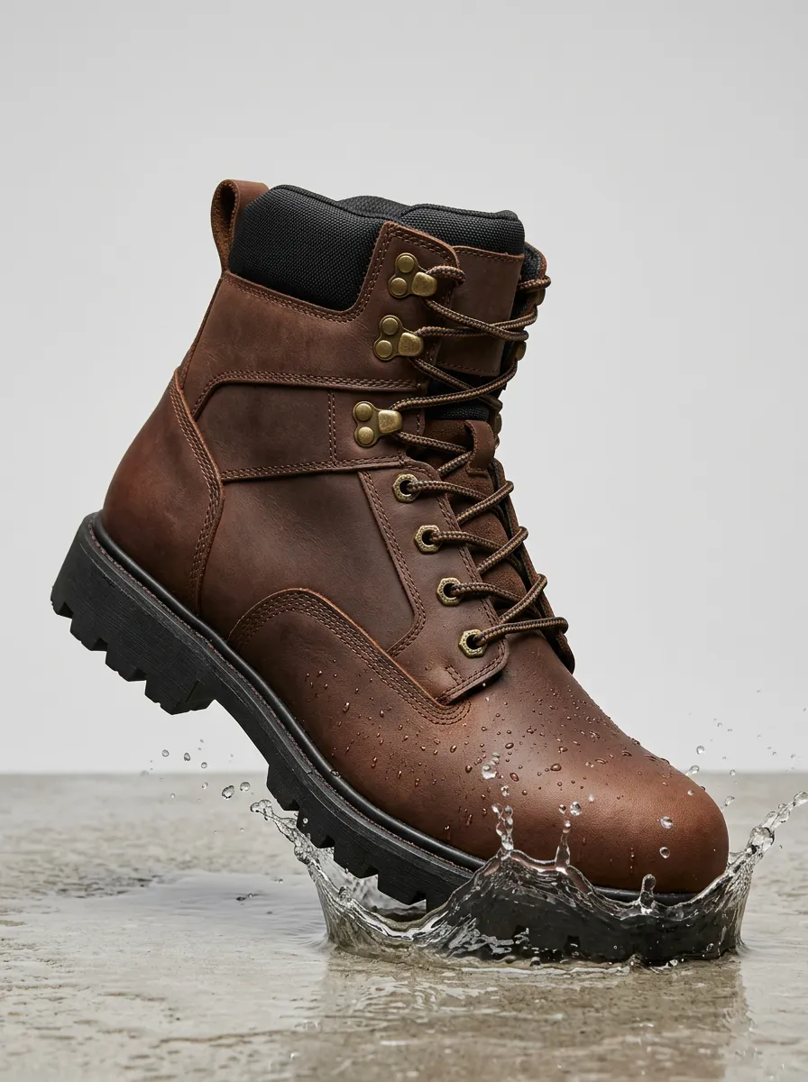 Classic Outdoor Men's Waterproof Work Boots