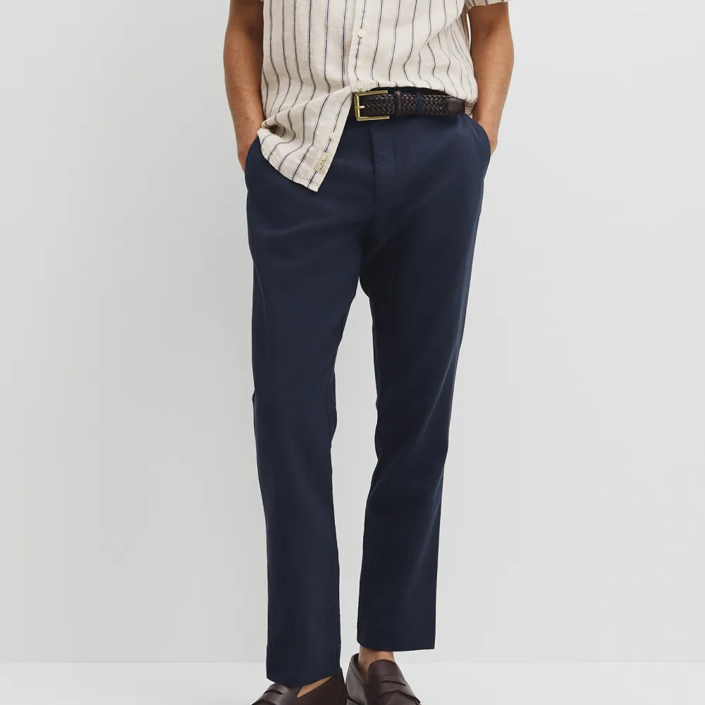 Men's Modern Linen Pants