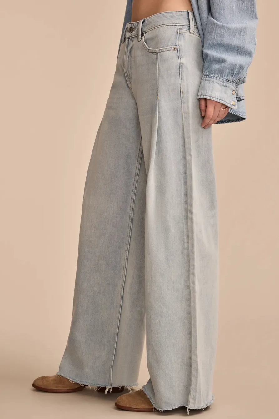 Casual Style Loose Wide Leg Trousers