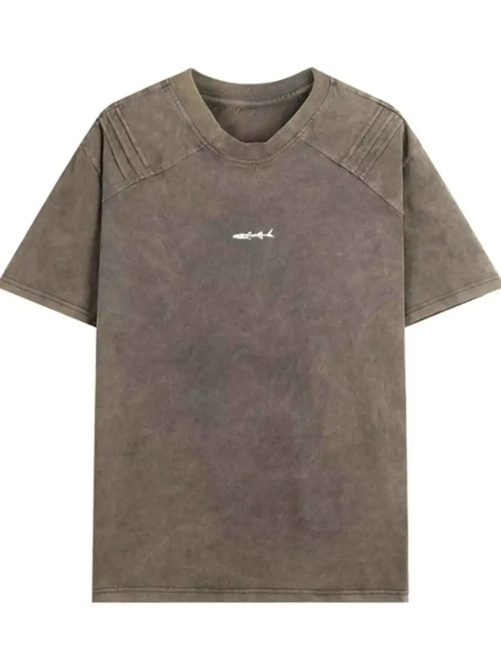 Easy Fit Round Neck Short Sleeve T-Shirt
