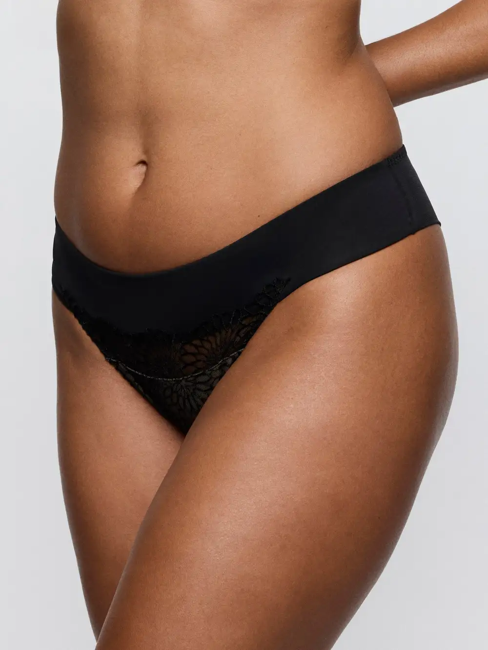 Women's High Cut Elastic Waistband Cotton Gusset Cotton Lightweight Soft Fabric Stretch Fit Tanga Panty