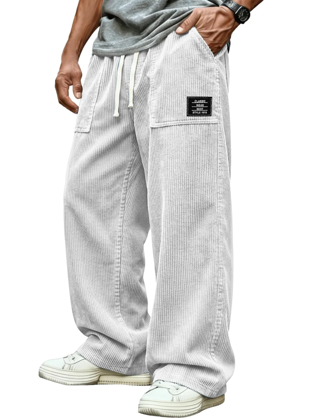 Clean Line Corduroy Utility Pocket Pants