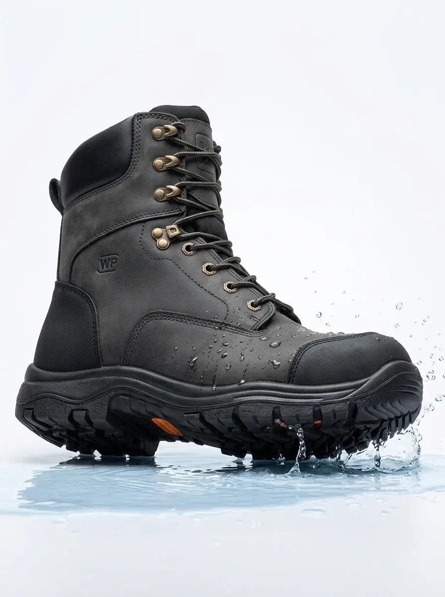 Outdoor Non-Slip Workwear Men's Waterproof Work Boots