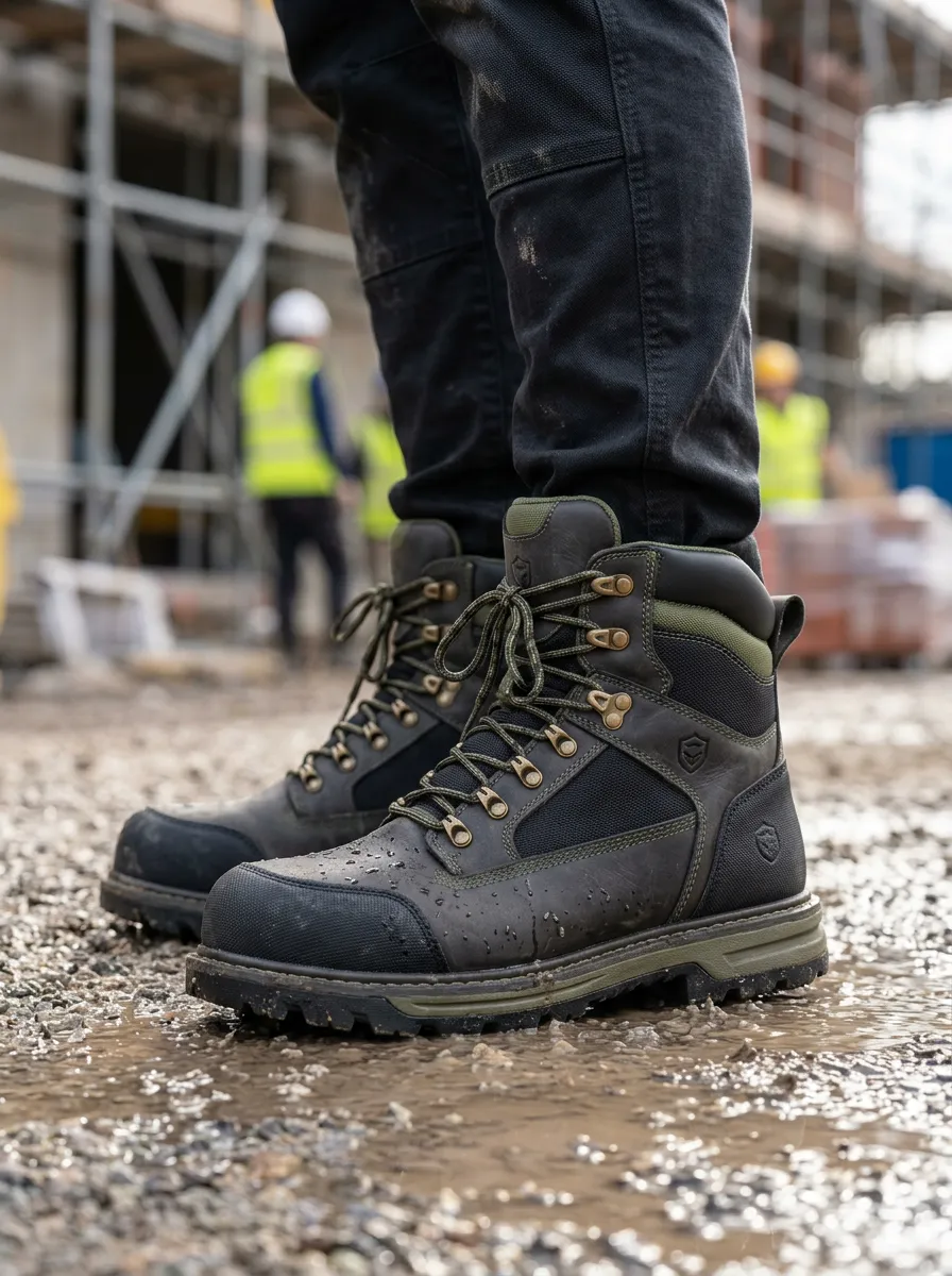 Workwear Tactical Outdoor Men's Waterproof Work Boots
