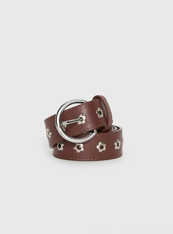 Daily Accent Studded Buckle Belt