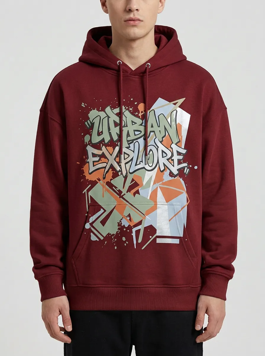 Unisex Urban Explore Graffiti Art Hoodie