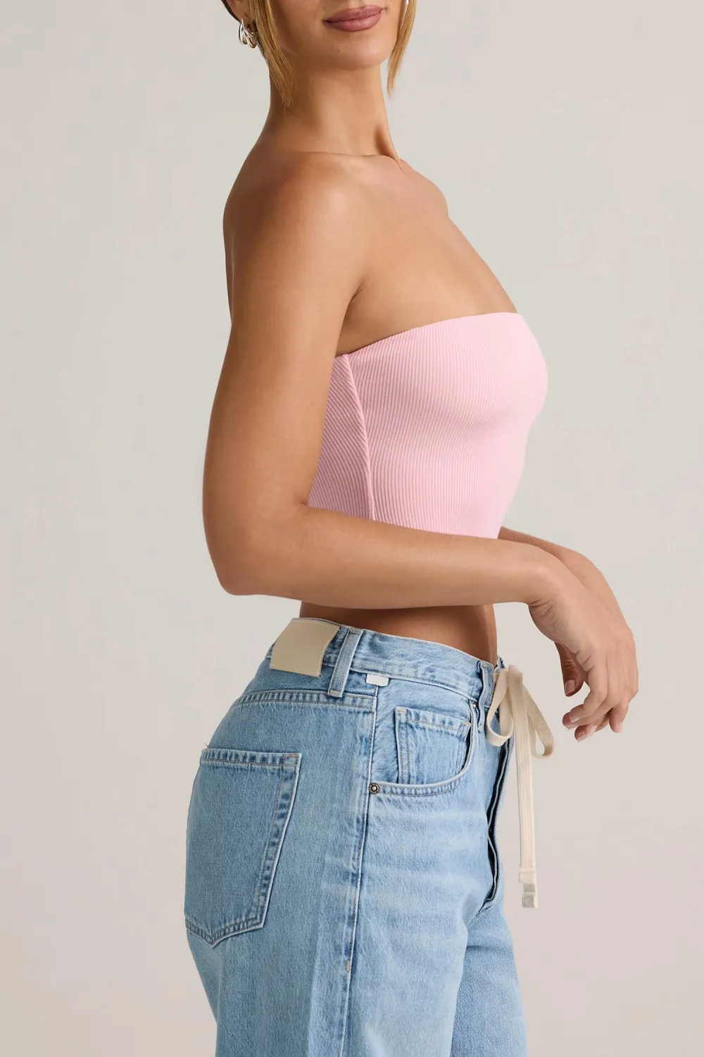 Slim Fit Short Navel-Exposed Ladies Top