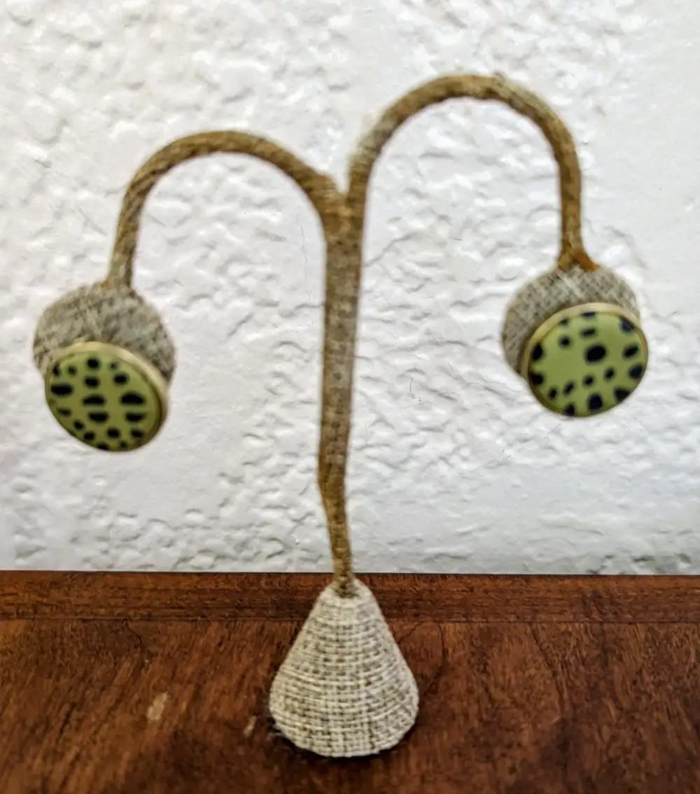 Lost In The Wild Leoopard Earrings
