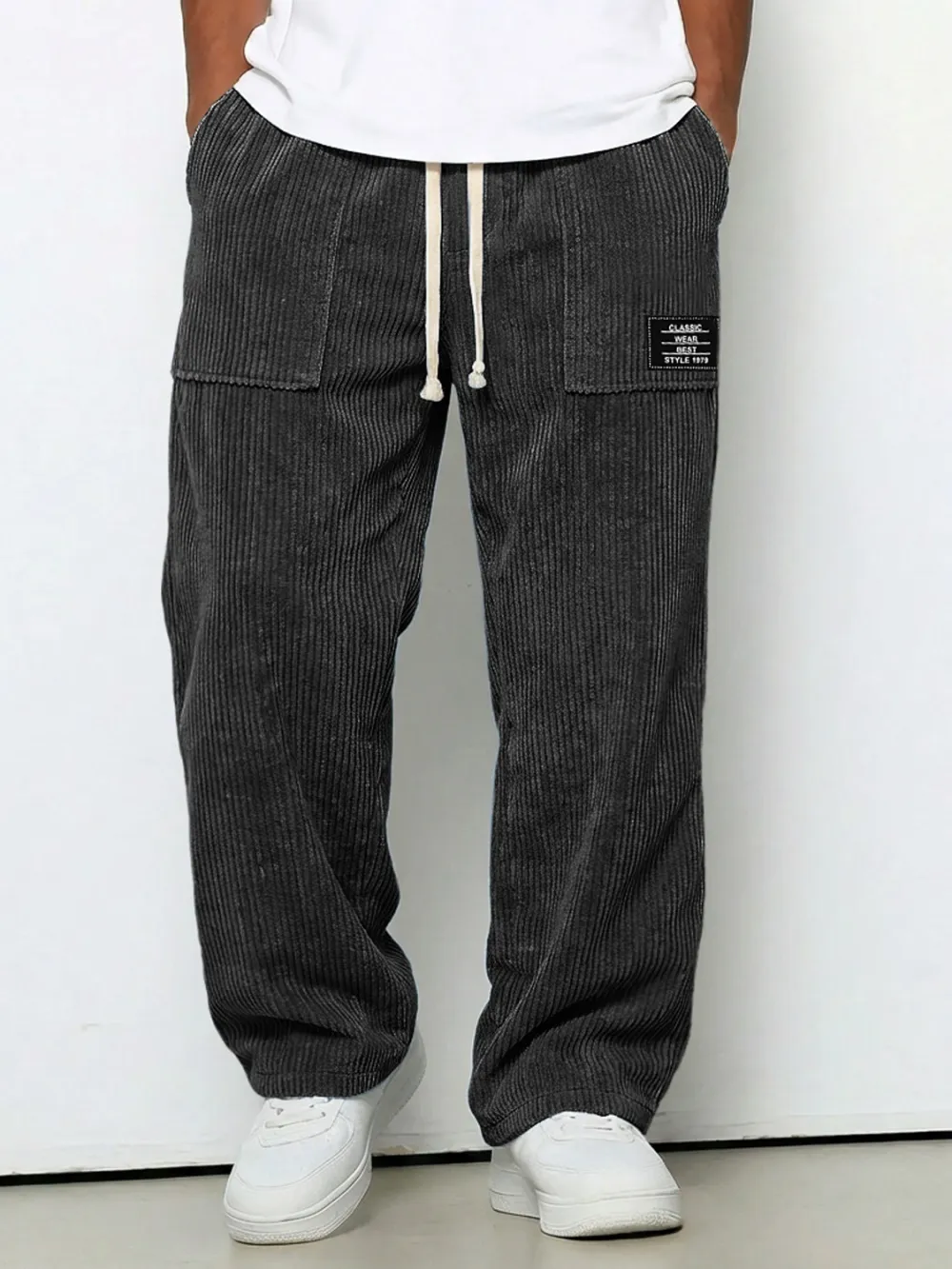Corduroy Pull On Pants
