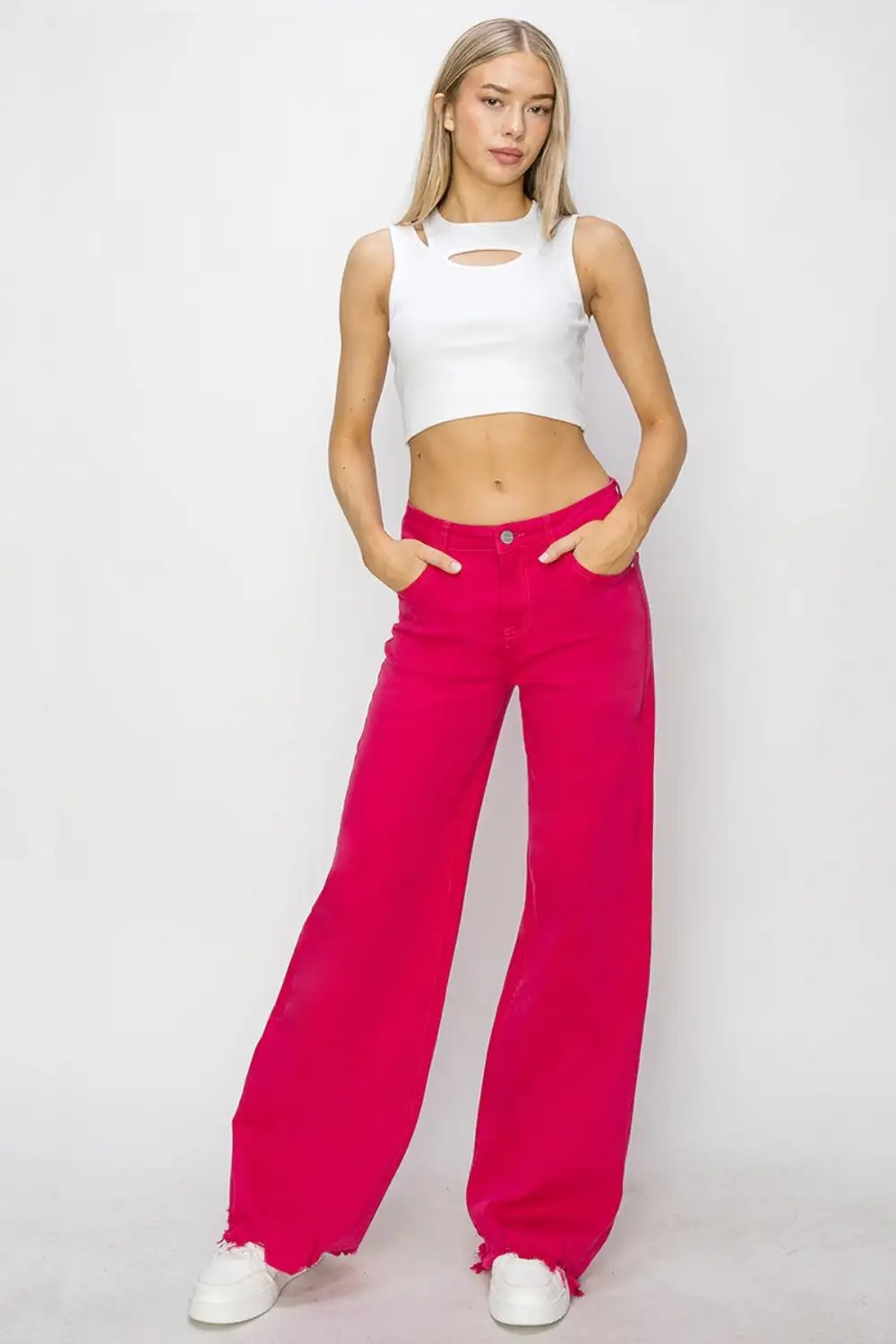 Minimal Classic Shape Denim Jeans