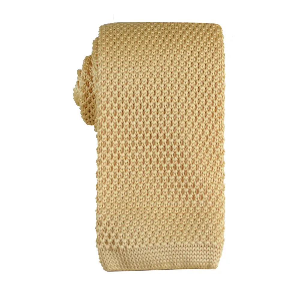Polished Classic Men's Knit Tie