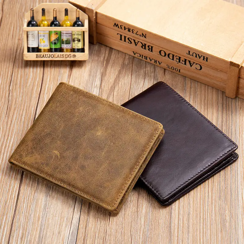 Multi Slot Leather Wallet