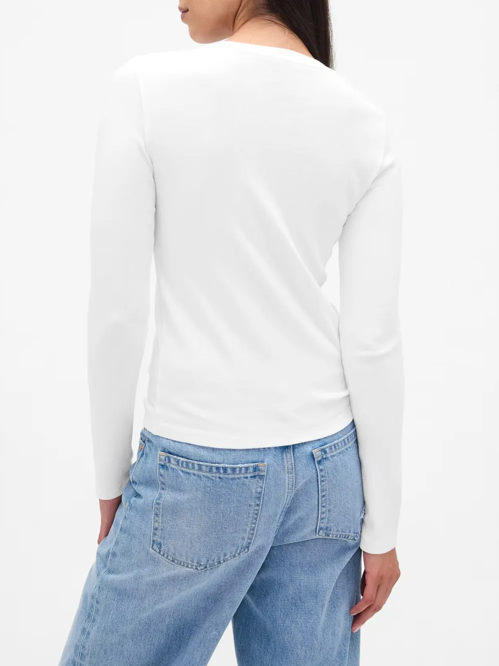 Elastic Long Sleeved T-Shirt