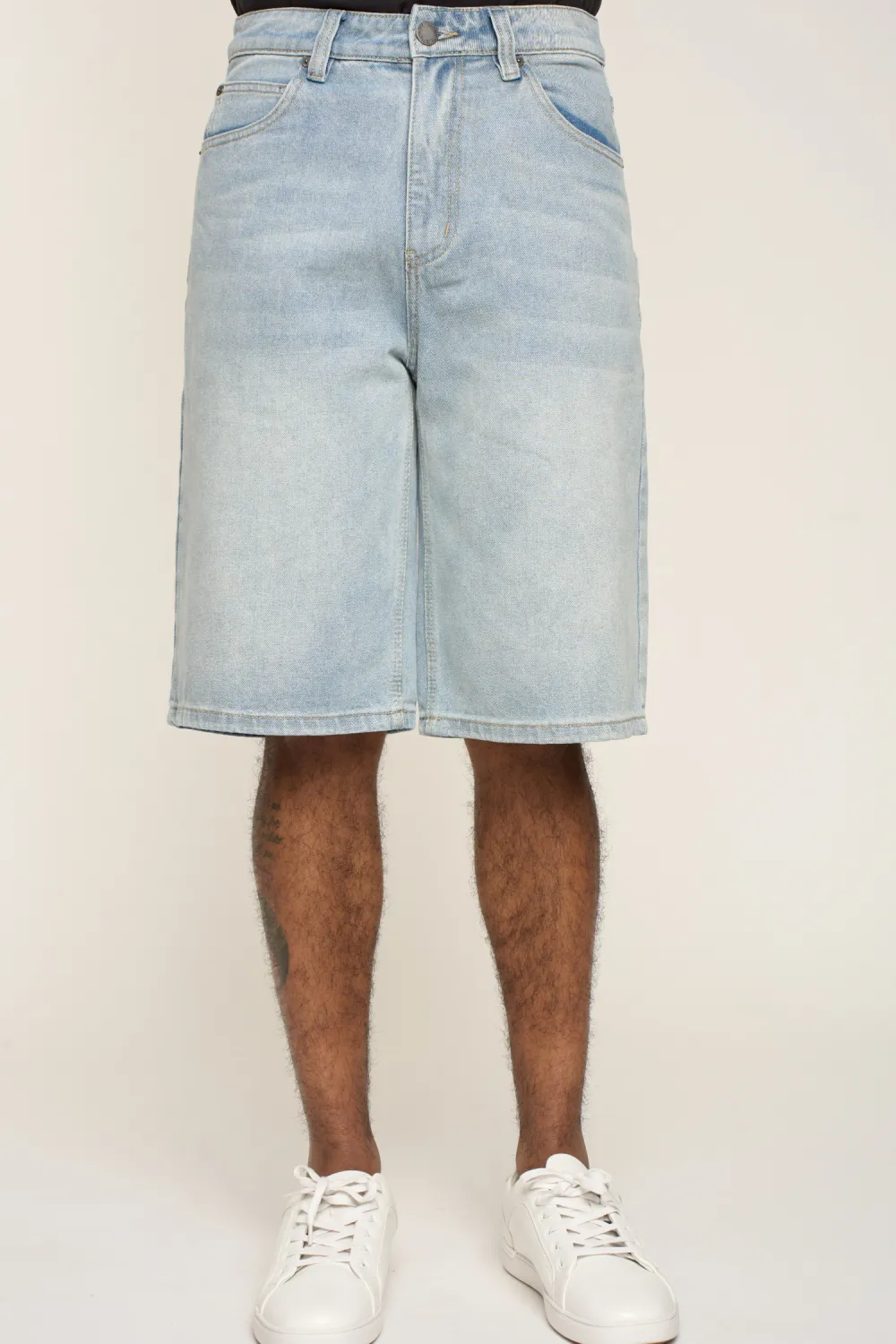 Men's Baggy Fit Denim Shorts