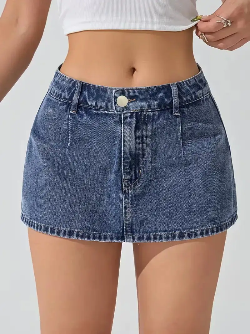 Relaxed High Waist Everyday Skirt