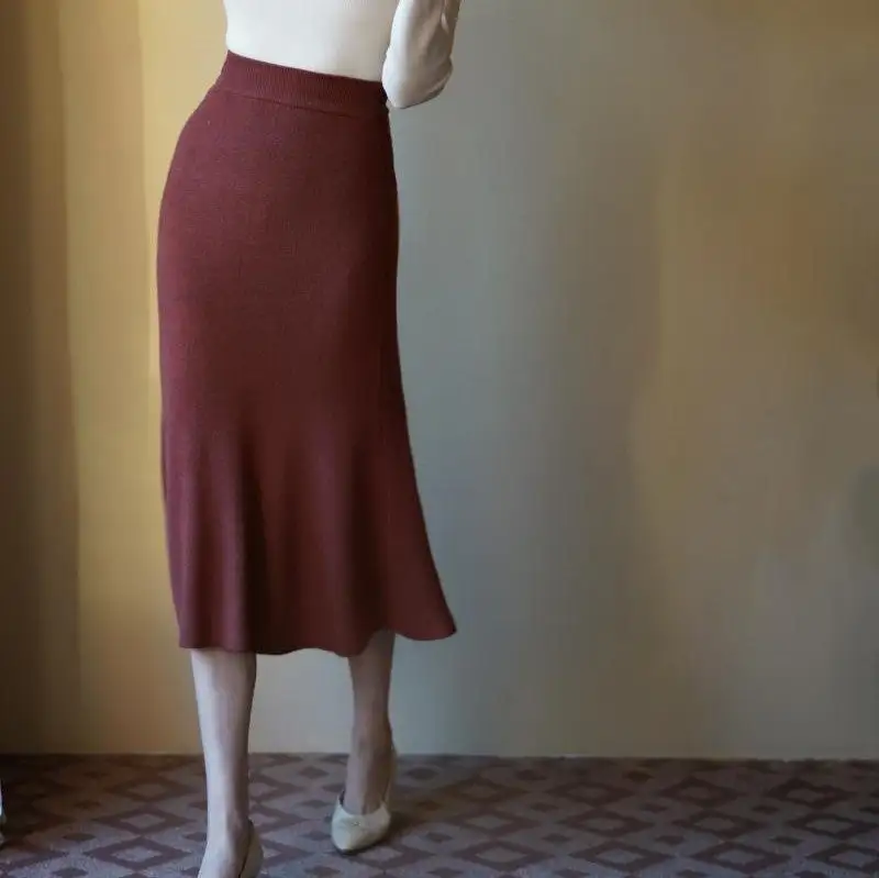 Gentle Boutique Everyday Casual Polyester Skirt