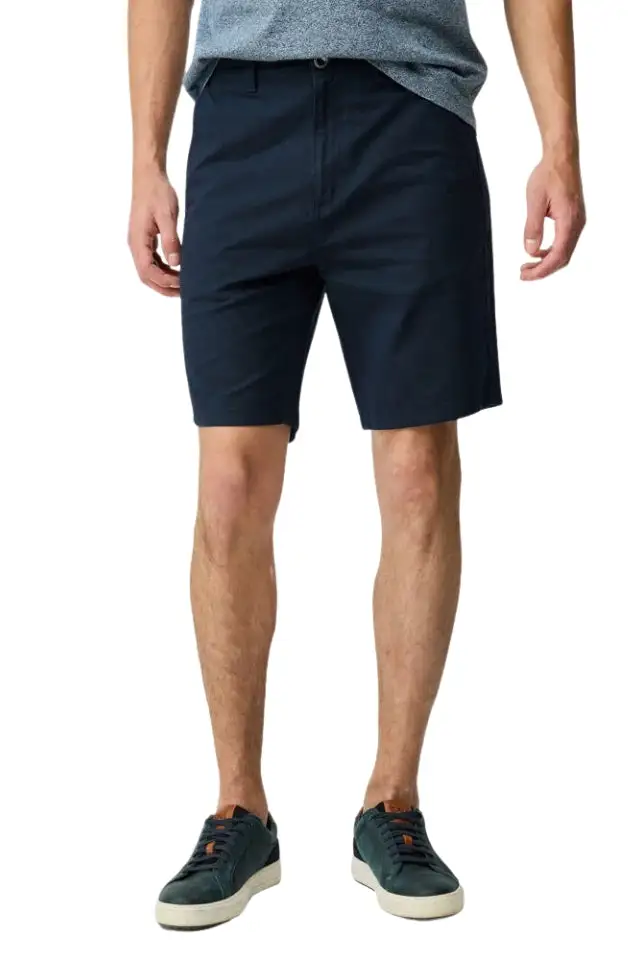Straight Fit Slant Pocket Casual Shorts