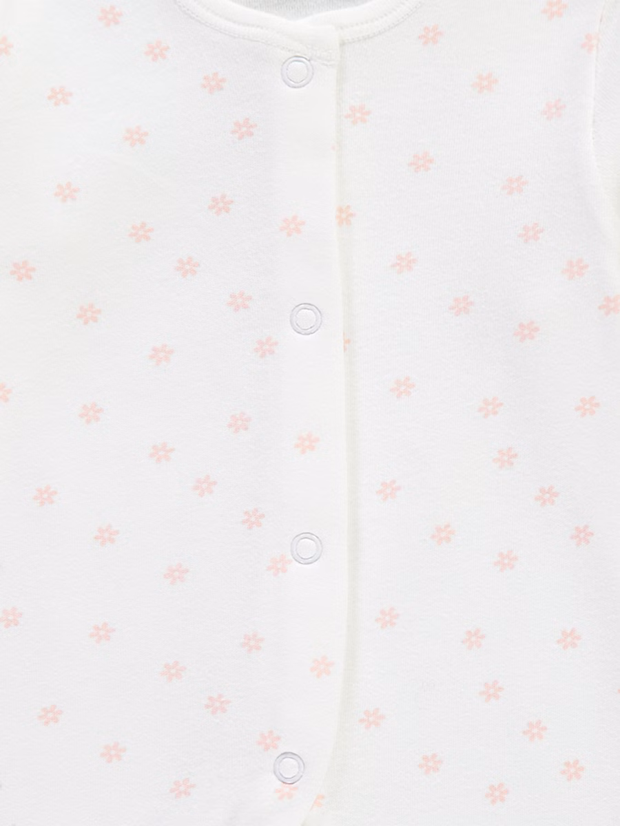 Long Sleeve Sleepsuits 5 Pack detail 1