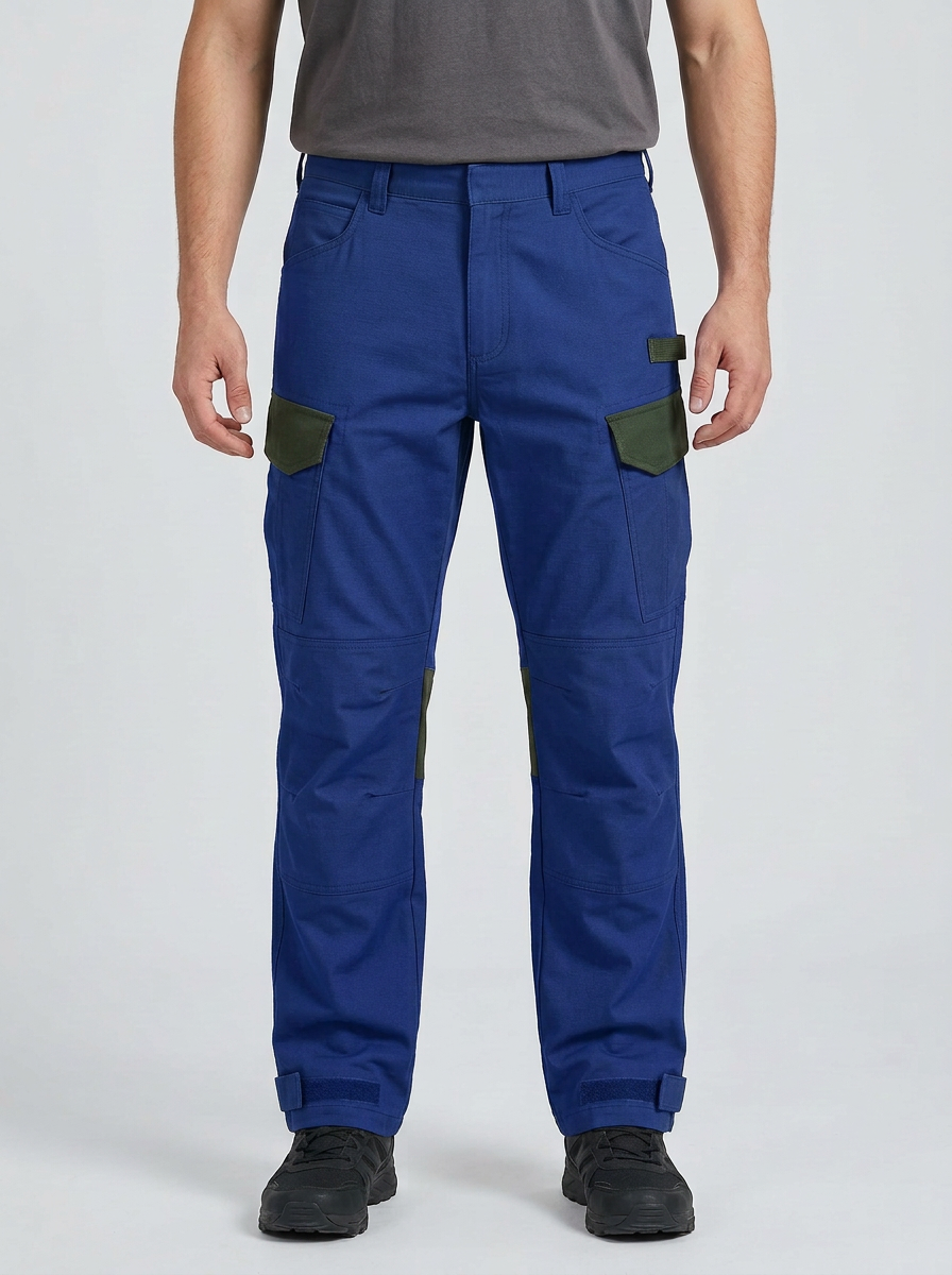 Unisex Outdoor Tactical Multi-Pocket Cargo Work Illustrated Motif Pants