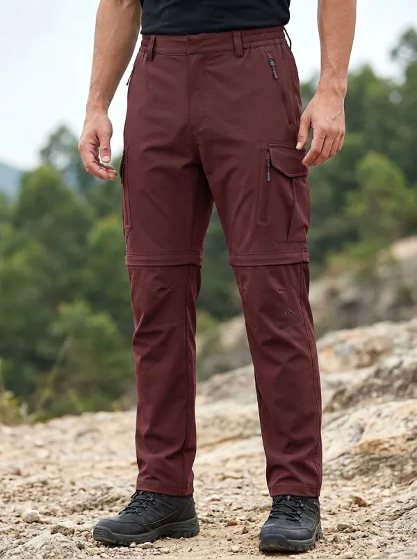 Men's Ridge Adventure Waterproof Zip-Off Tactical Cargo Pants