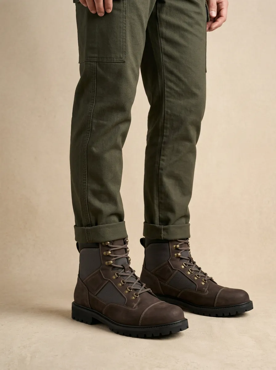Men's Lace-Up Work Boots